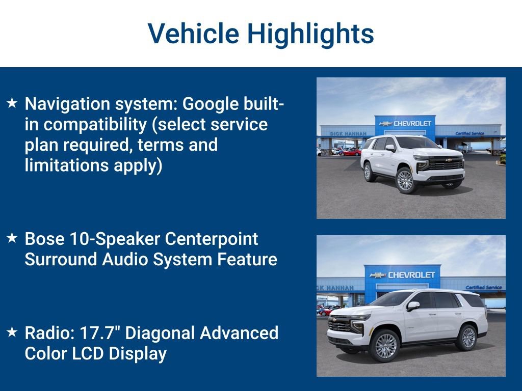 New 2026 Chevrolet Tahoe High Country image 3