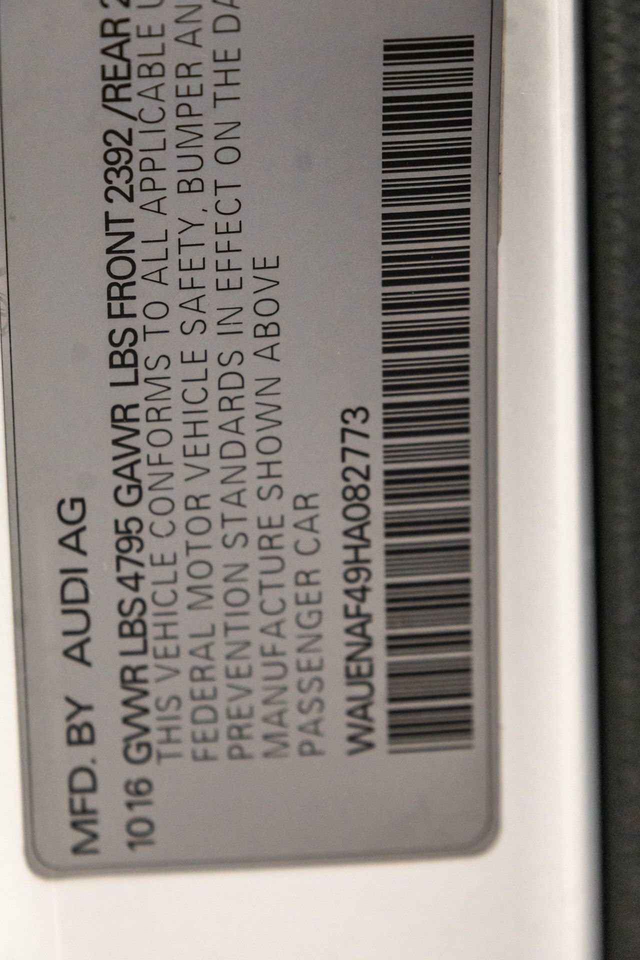 Used 2017 Audi A4 2.0T Premium Plus w/ Premium Plus Package image 50