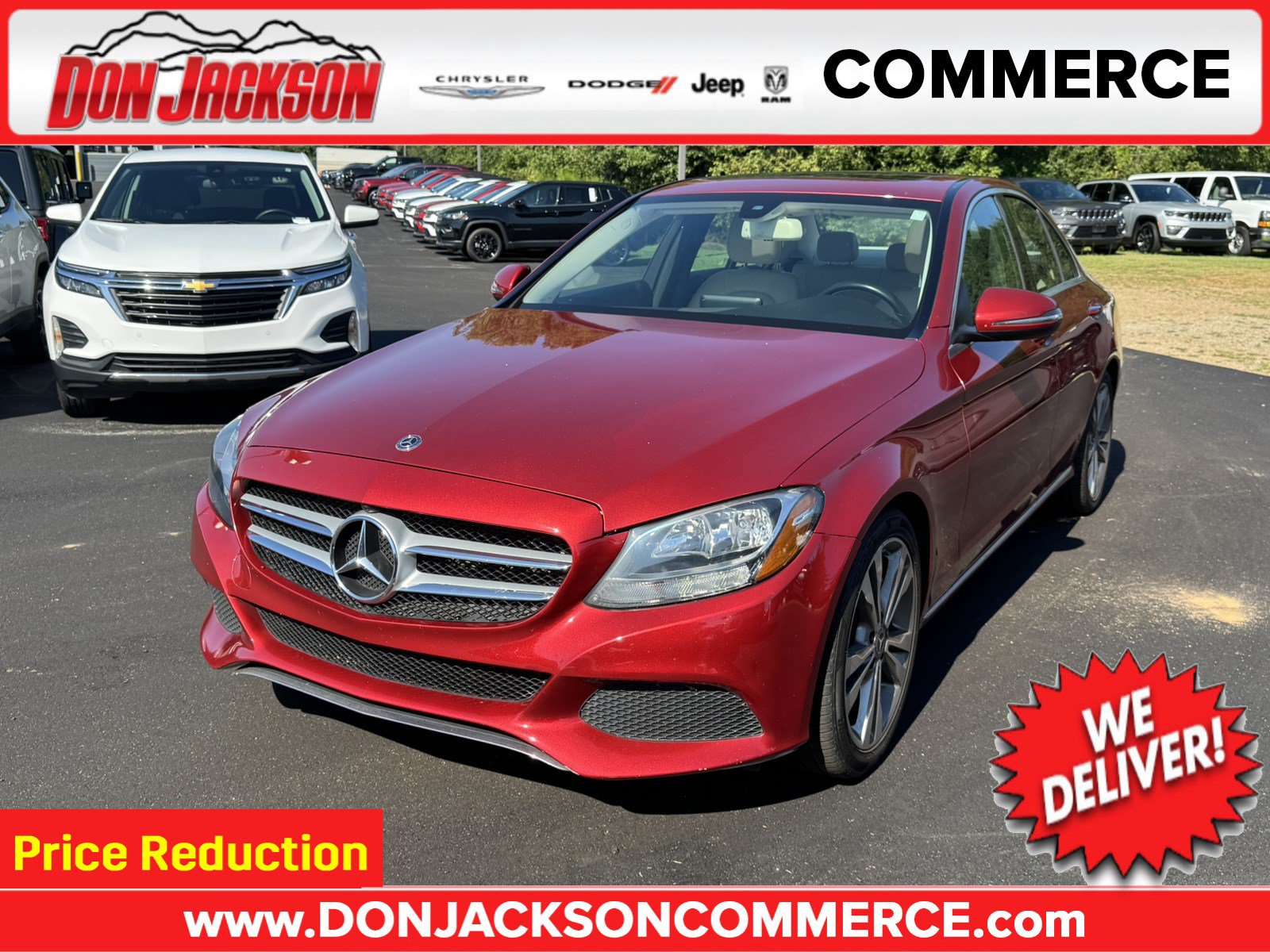Used 2018 Mercedes-Benz C 300 Sedan w/ Parking Assist Package