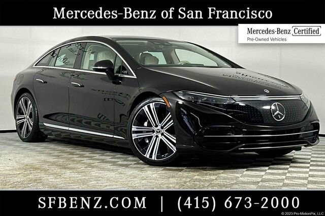 Certified 2022 Mercedes-Benz EQS 450+ Black