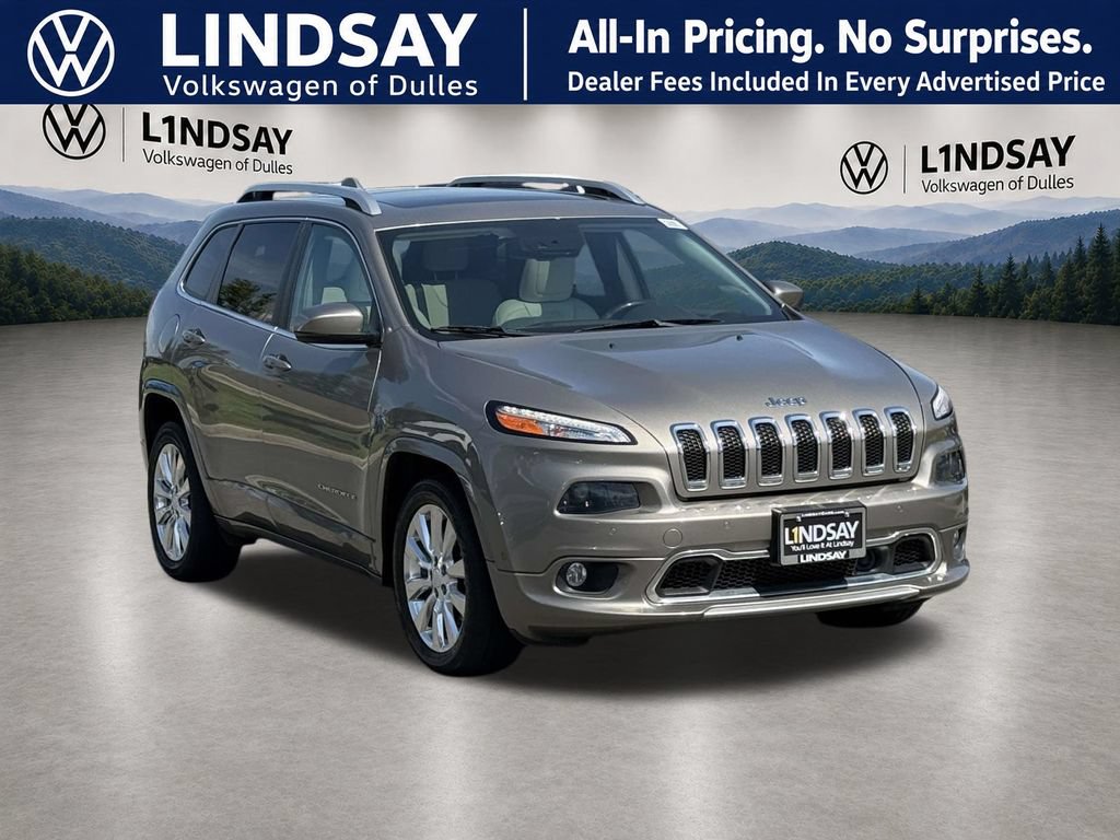 Used 2017 Jeep Cherokee Overland w/ Technology Group
