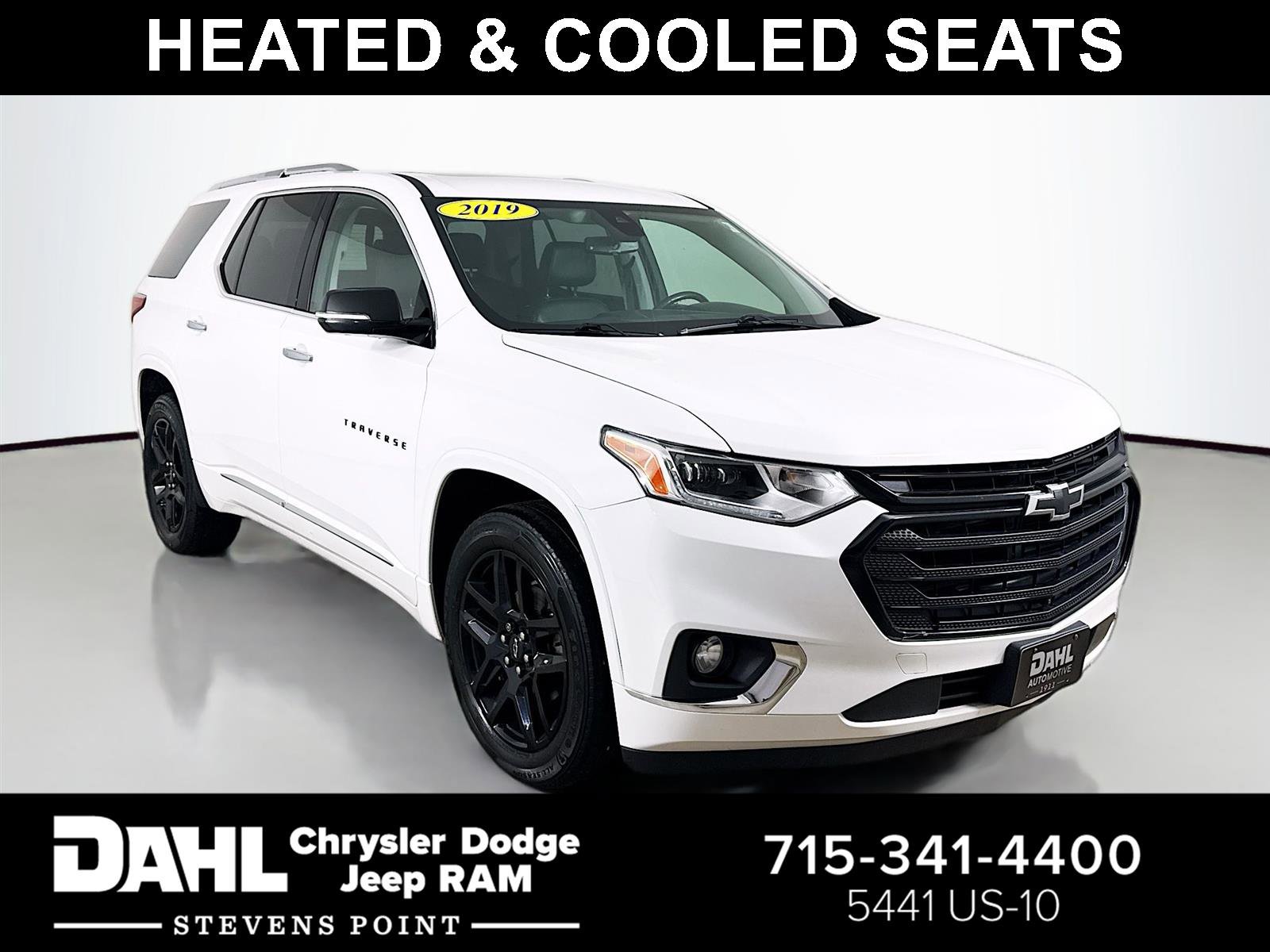 Used 2019 Chevrolet Traverse Premier w/ LPO, Blackout Package AWD/4WD image 1