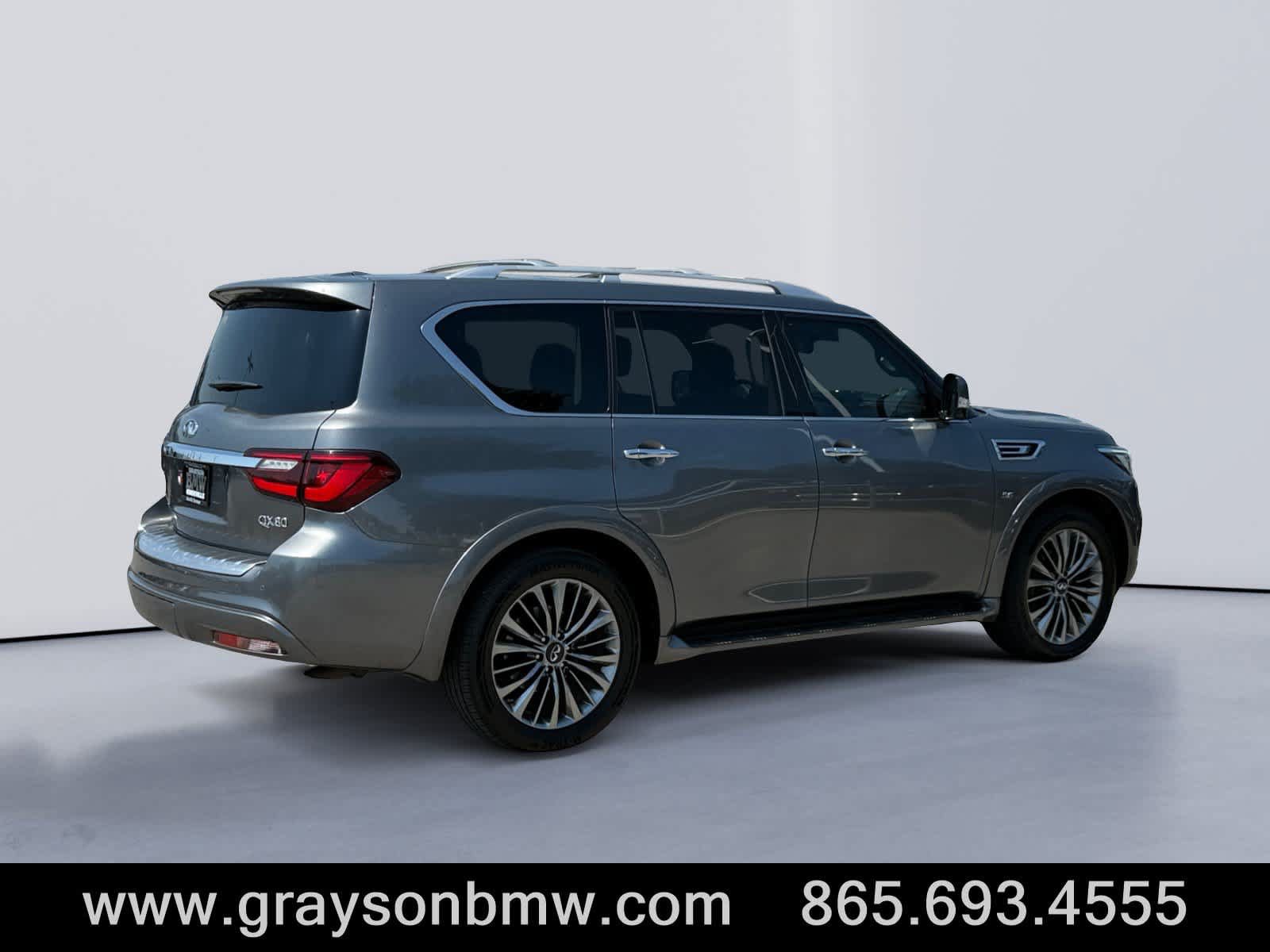 Used 2019 INFINITI QX80 Luxe w/ 22" Wheel Package AWD/4WD image 3