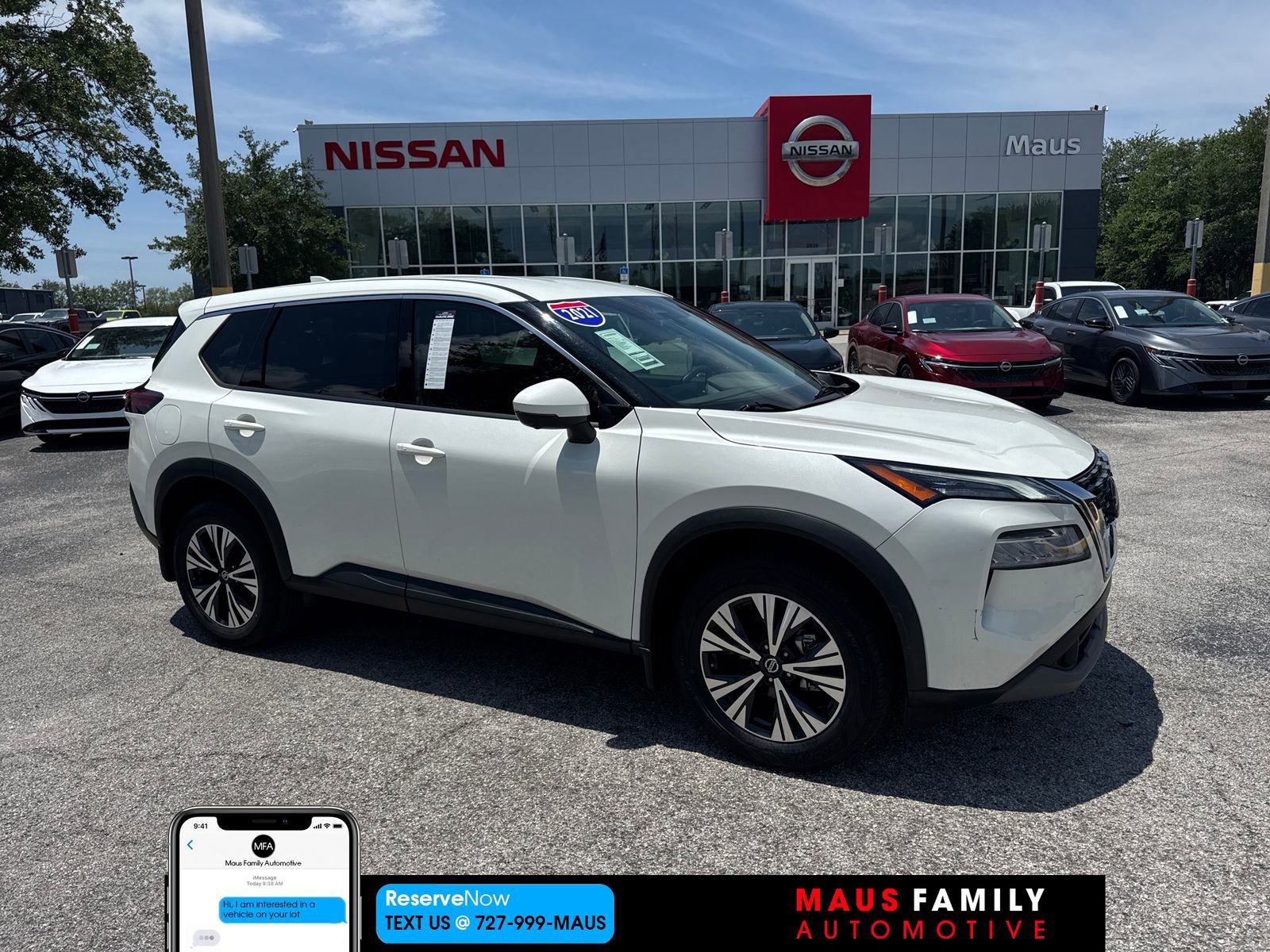 Used 2021 Nissan Rogue SV
