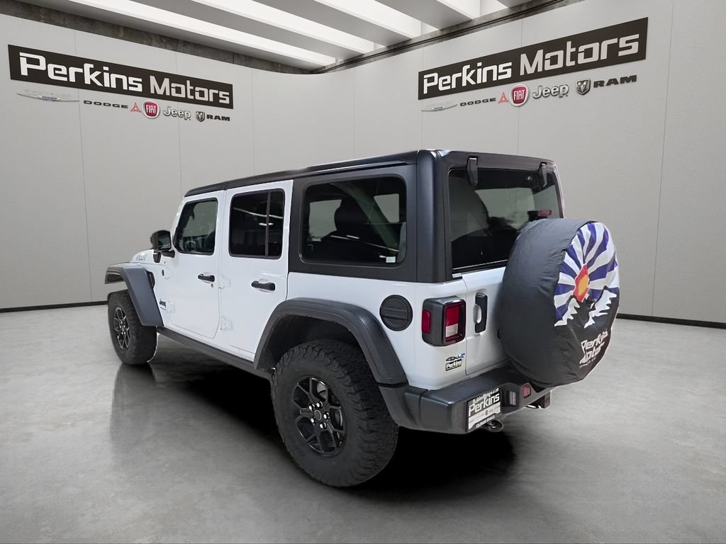 Used 2025 Jeep Wrangler Unlimited Sport S 4xe AWD/4WD image 3