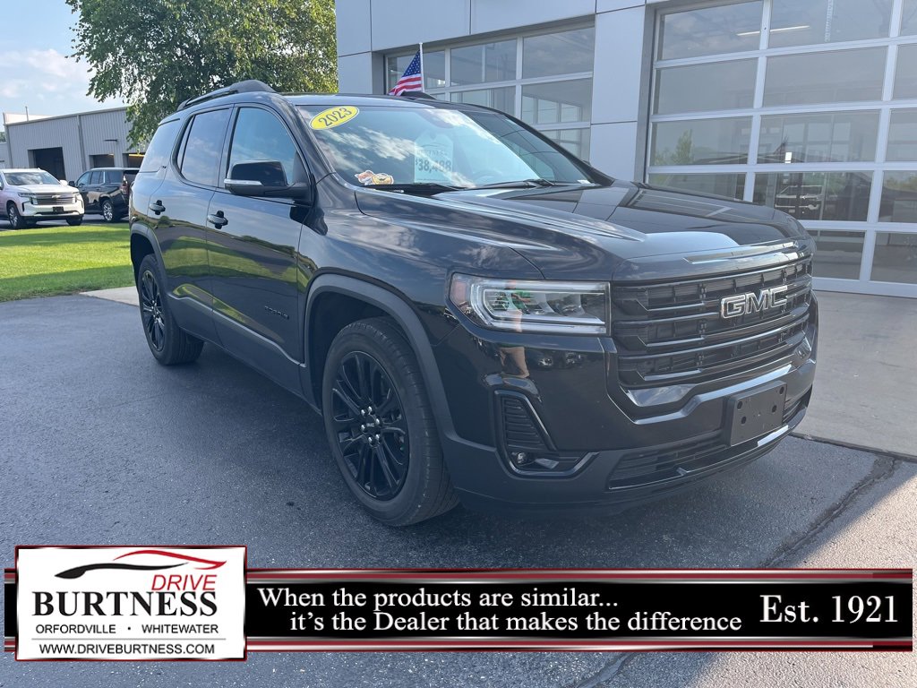 Certified 2023 GMC Acadia SLT w/ Elevation Edition