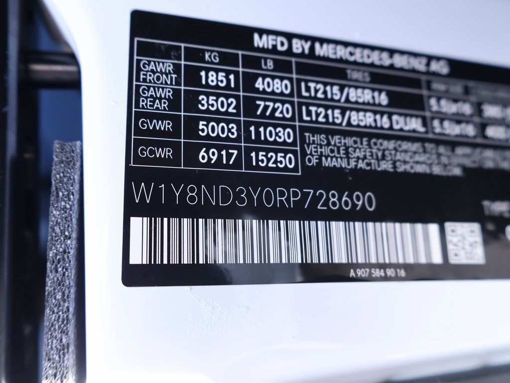 Used 2024 Mercedes-Benz Sprinter 3500 image 50