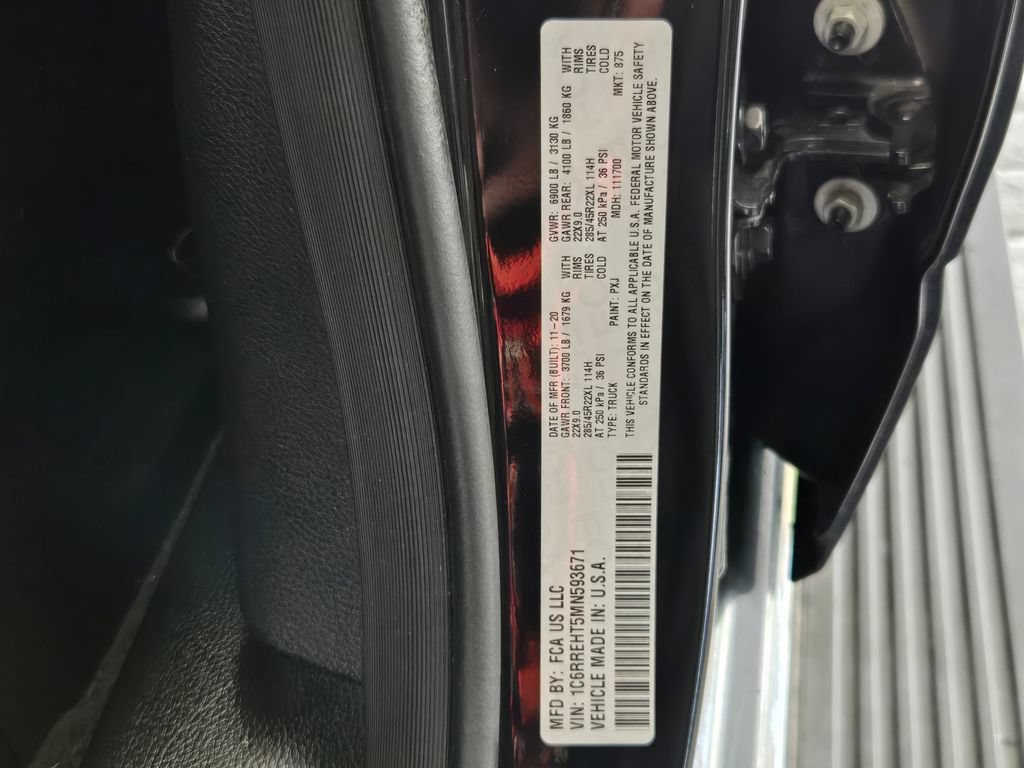 Used 2021 RAM 1500 Limited w/ Night Edition RWD image 29