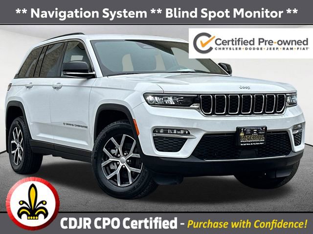 Certified 2025 Jeep Grand Cherokee Limited w/ MOPAR Finishing Package