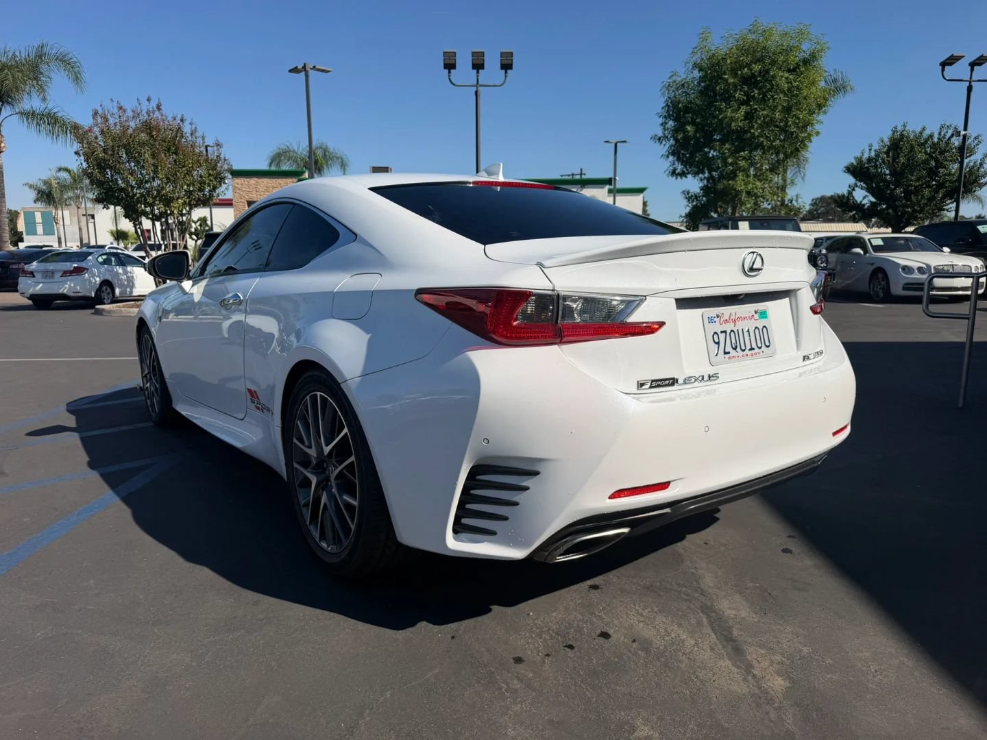 Used 2015 Lexus RC 350 w/ F Sport w/Summer Tires RWD image 9