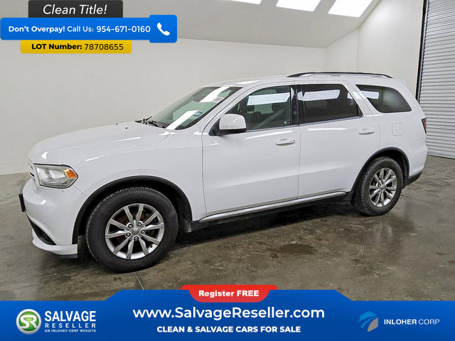 Used 2017 Dodge Durango SXT w/ Quick Order Package 23B