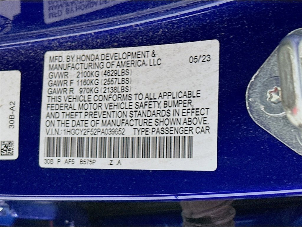 Certified 2023 Honda Accord Sport image 27