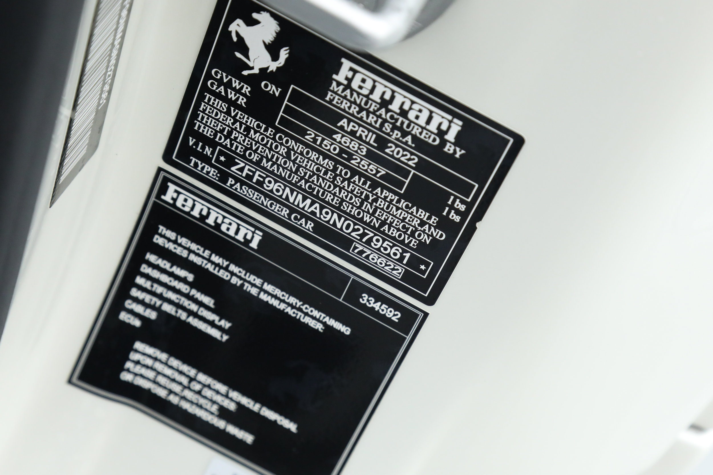 Certified 2022 Ferrari SF90 Spider AWD/4WD image 46