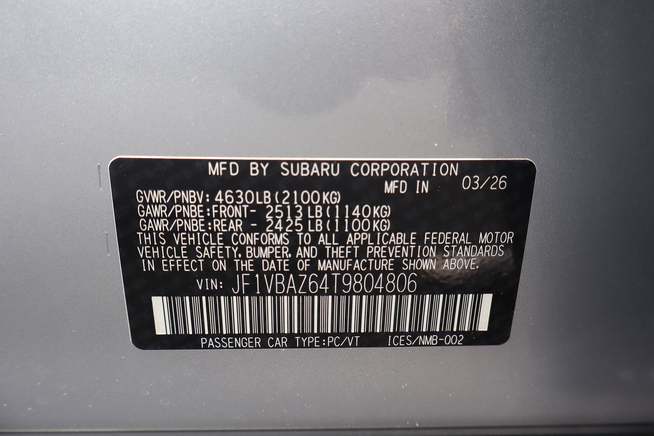 New 2026 Subaru WRX tS AWD/4WD image 23