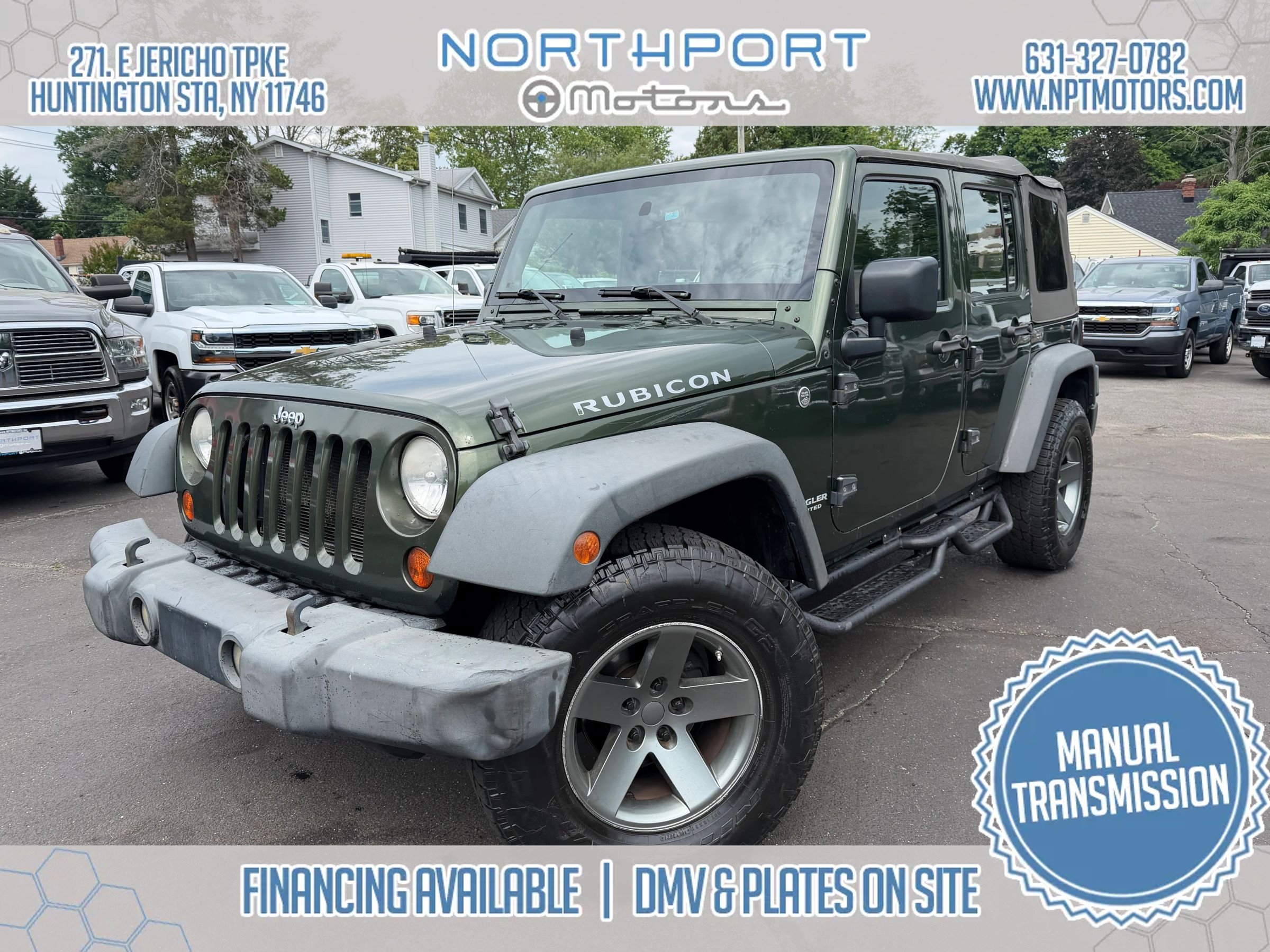 Used 2008 Jeep Wrangler Unlimited Rubicon w/ Trailer Tow Group