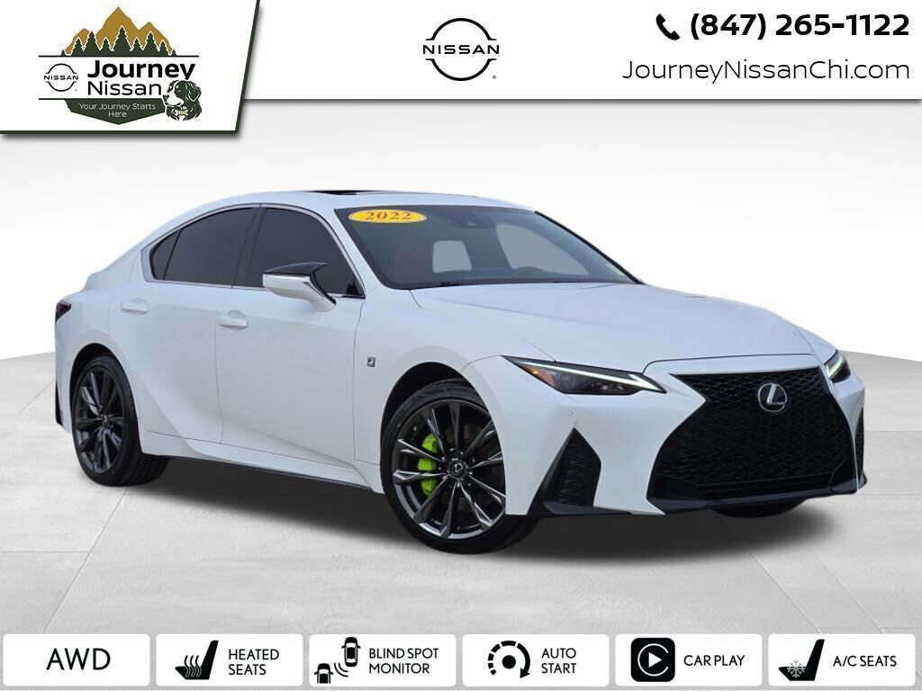 Used 2022 Lexus IS 350 F Sport w/ Accessory Package image 1