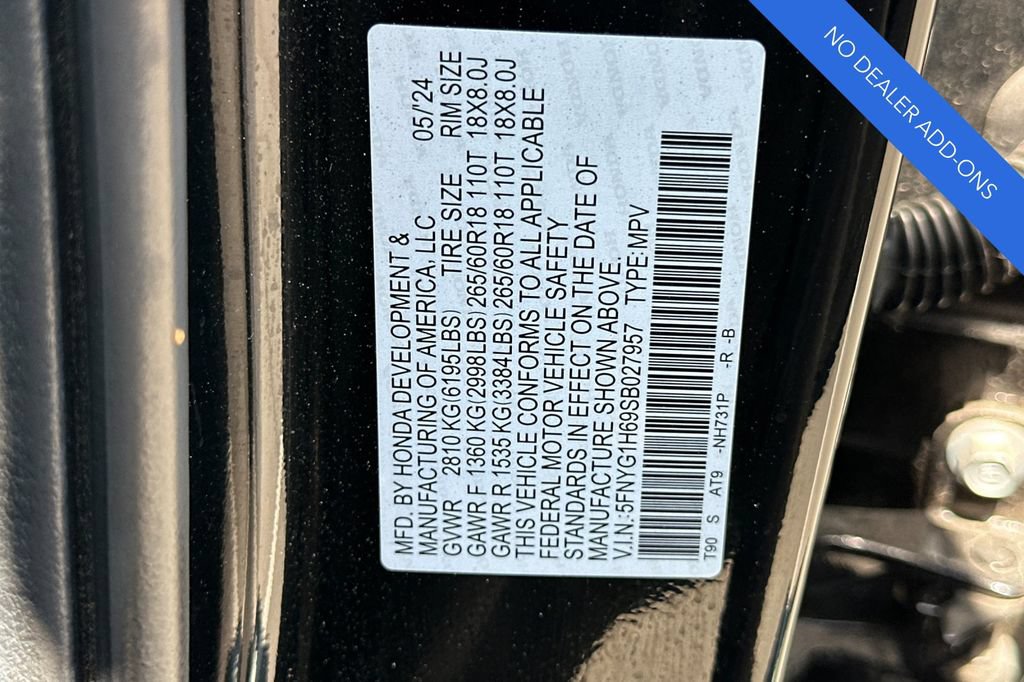 Certified 2025 Honda Pilot TrailSport image 35