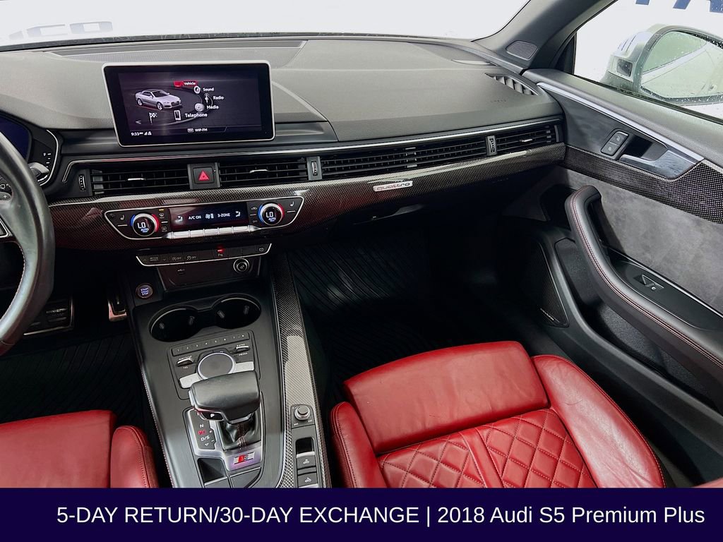 Used 2018 Audi S5 Premium Plus w/ Navigation Package image 30