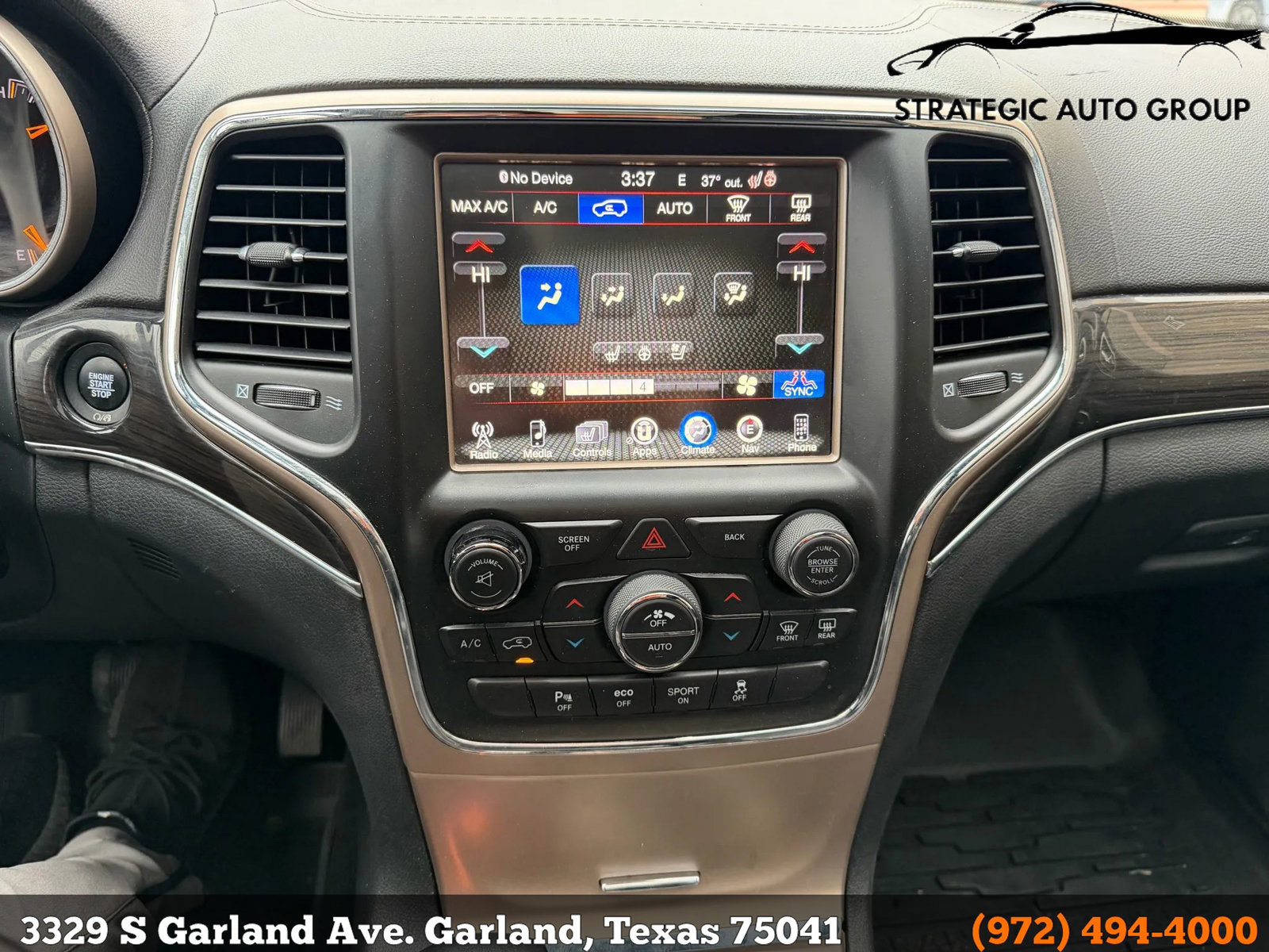 Used 2017 Jeep Grand Cherokee Overland image 13