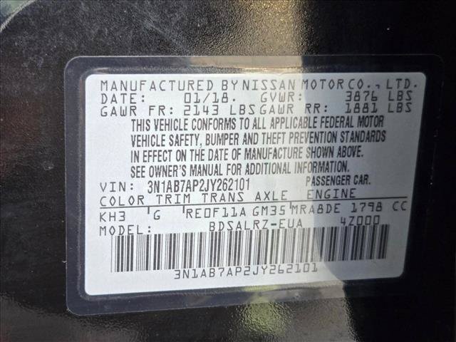 Used 2018 Nissan Sentra SR w/ Technology Package FWD image 19