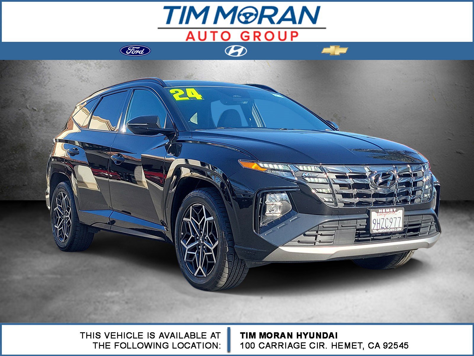 Certified 2024 Hyundai Tucson N Line