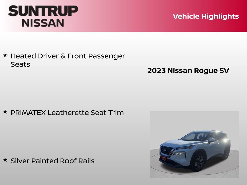 Certified 2023 Nissan Rogue SV w/ SV Premium B Package AWD/4WD image 23