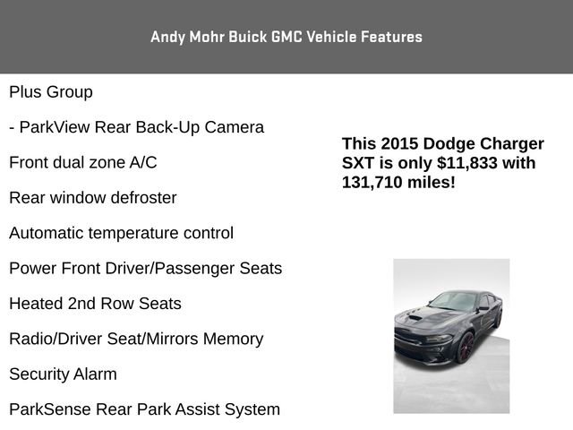 Used 2015 Dodge Charger SXT w/ Plus Group image 12