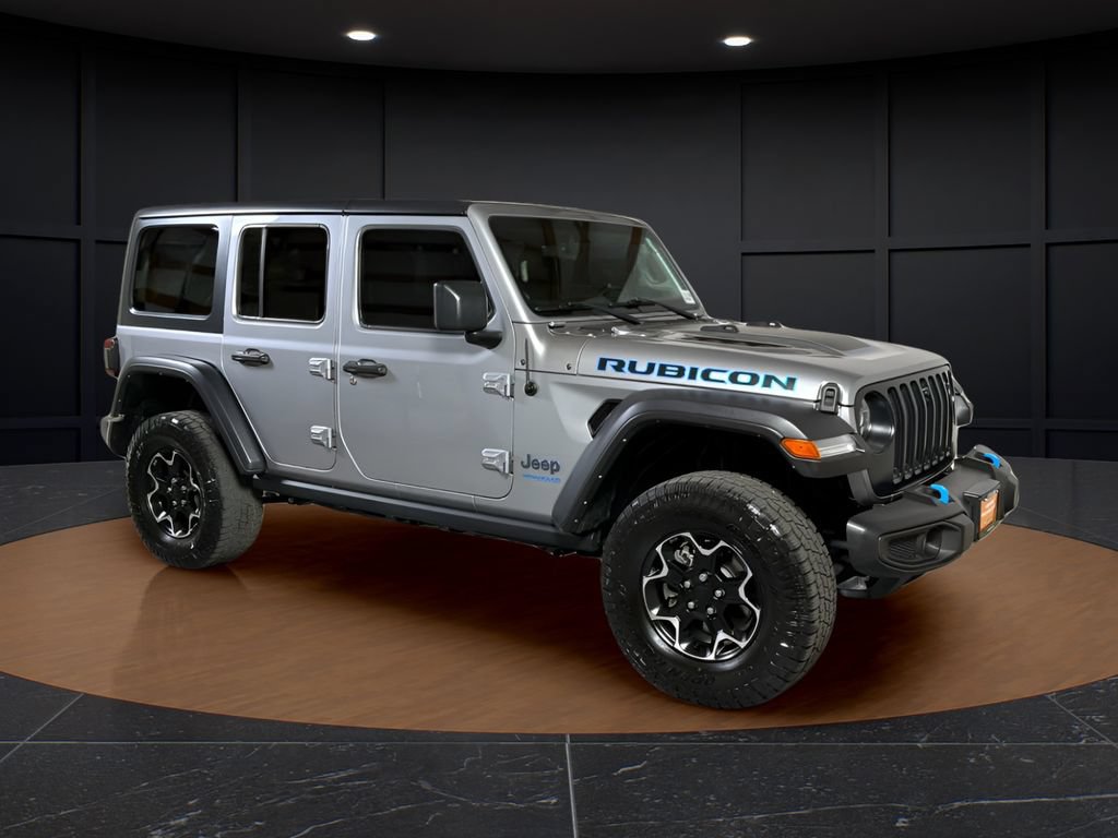 Certified 2021 Jeep Wrangler Unlimited Rubicon 4xe w/ Cold Weather Group AWD/4WD image 7