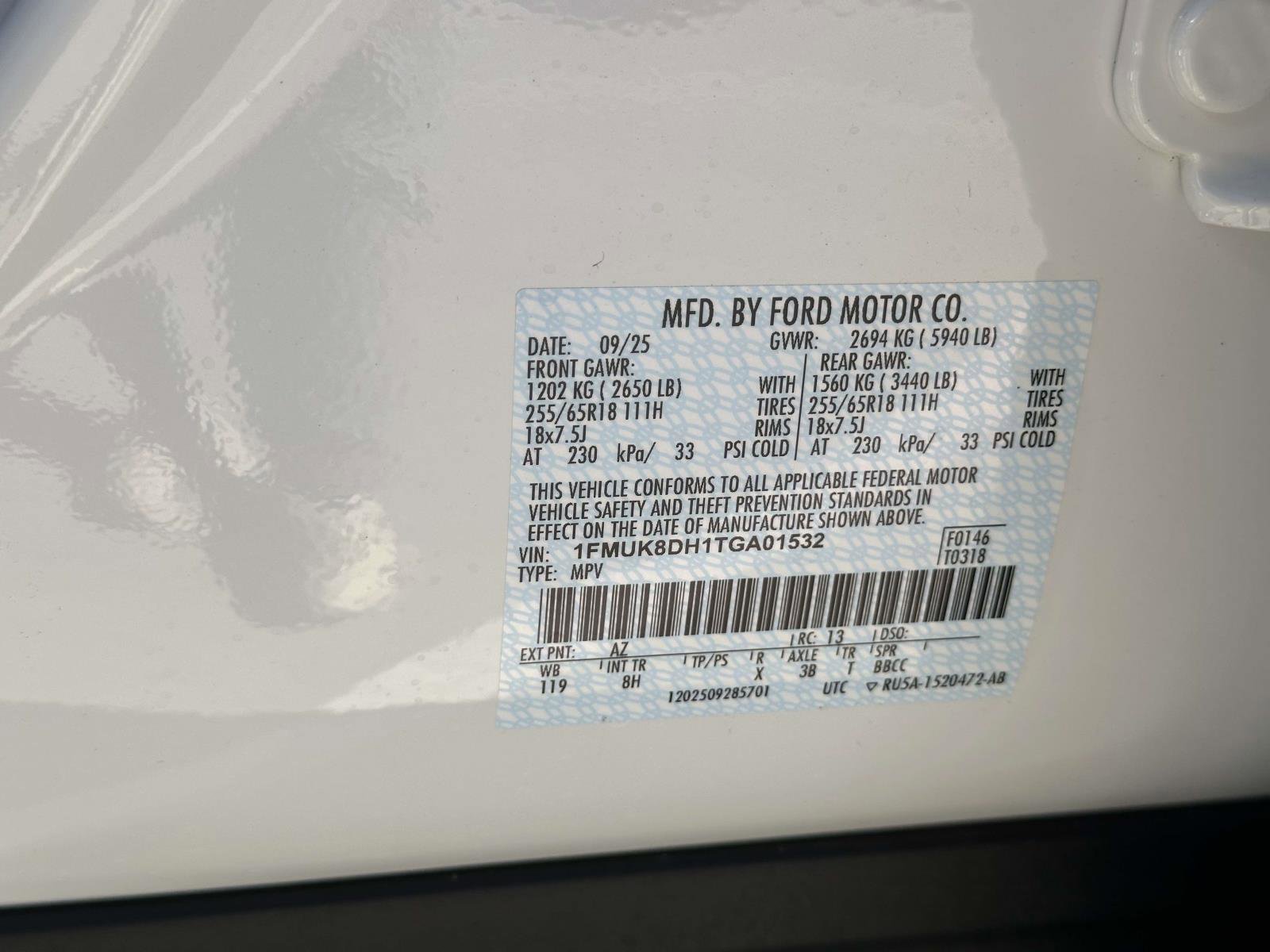 New 2026 Ford Explorer Active image 12