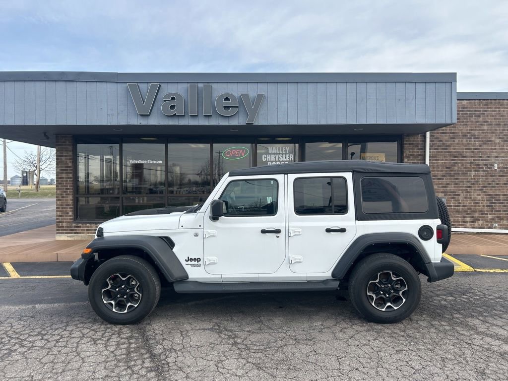 Used 2021 Jeep Wrangler Unlimited Sport image 3