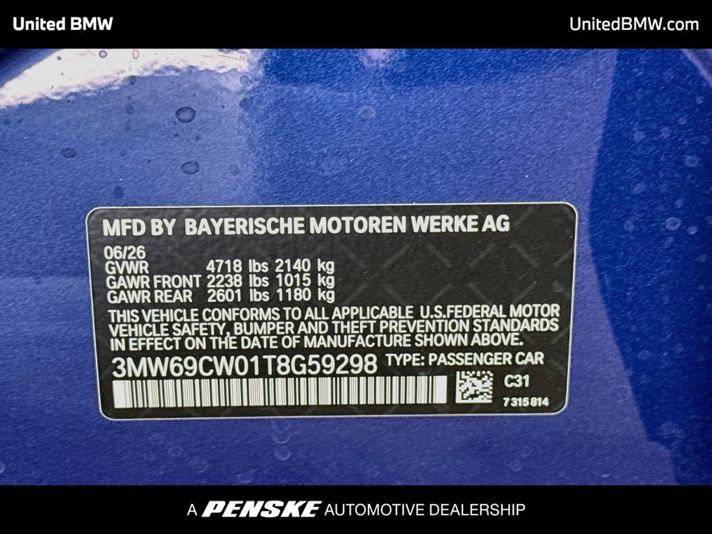 New 2026 BMW 330i Sedan w/ M Sport Package RWD image 16