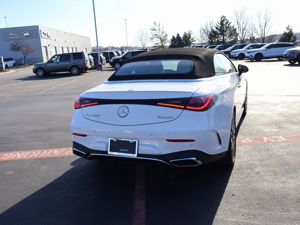 Used 2025 Mercedes-Benz CLE 450 4MATIC Cabriolet image 11