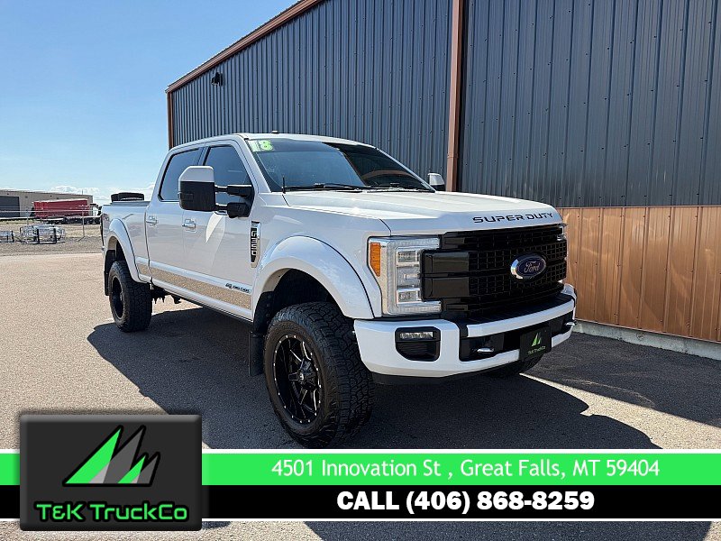 Used 2018 Ford F350 Platinum w/ Platinum Ultimate Package AWD/4WD image 1