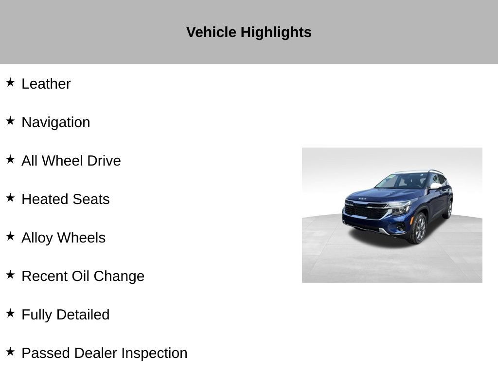 Certified 2024 Kia Seltos S AWD/4WD image 10