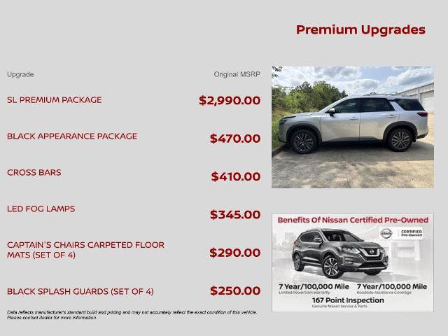 Certified 2024 Nissan Pathfinder SL w/ SL Premium Package FWD image 4