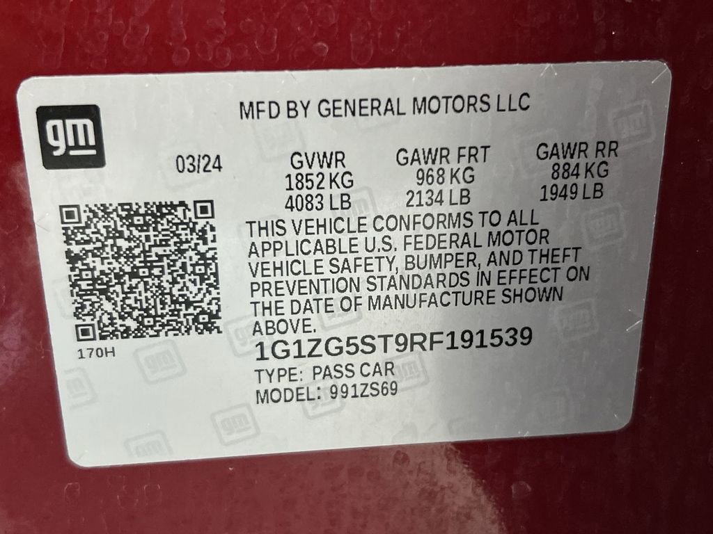 Used 2024 Chevrolet Malibu RS FWD image 30