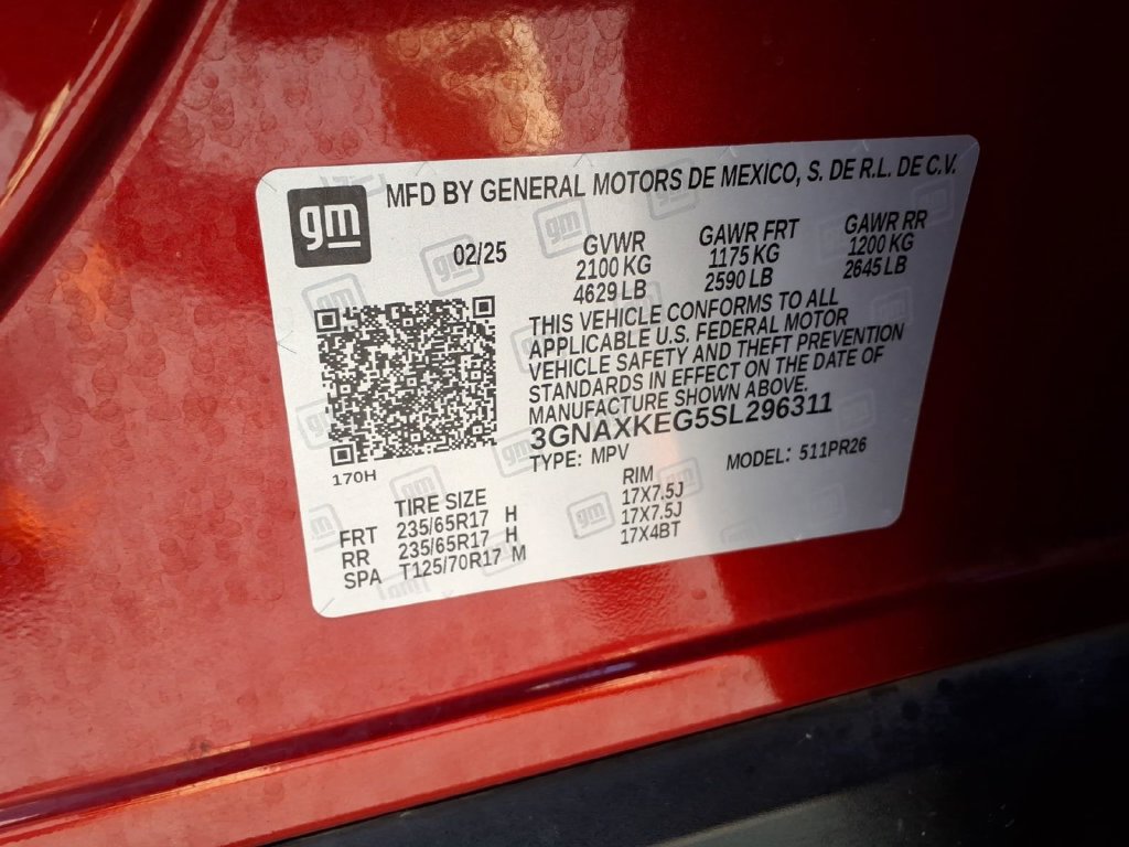 Certified 2025 Chevrolet Equinox ACTIV w/ Convenience Package III FWD image 24