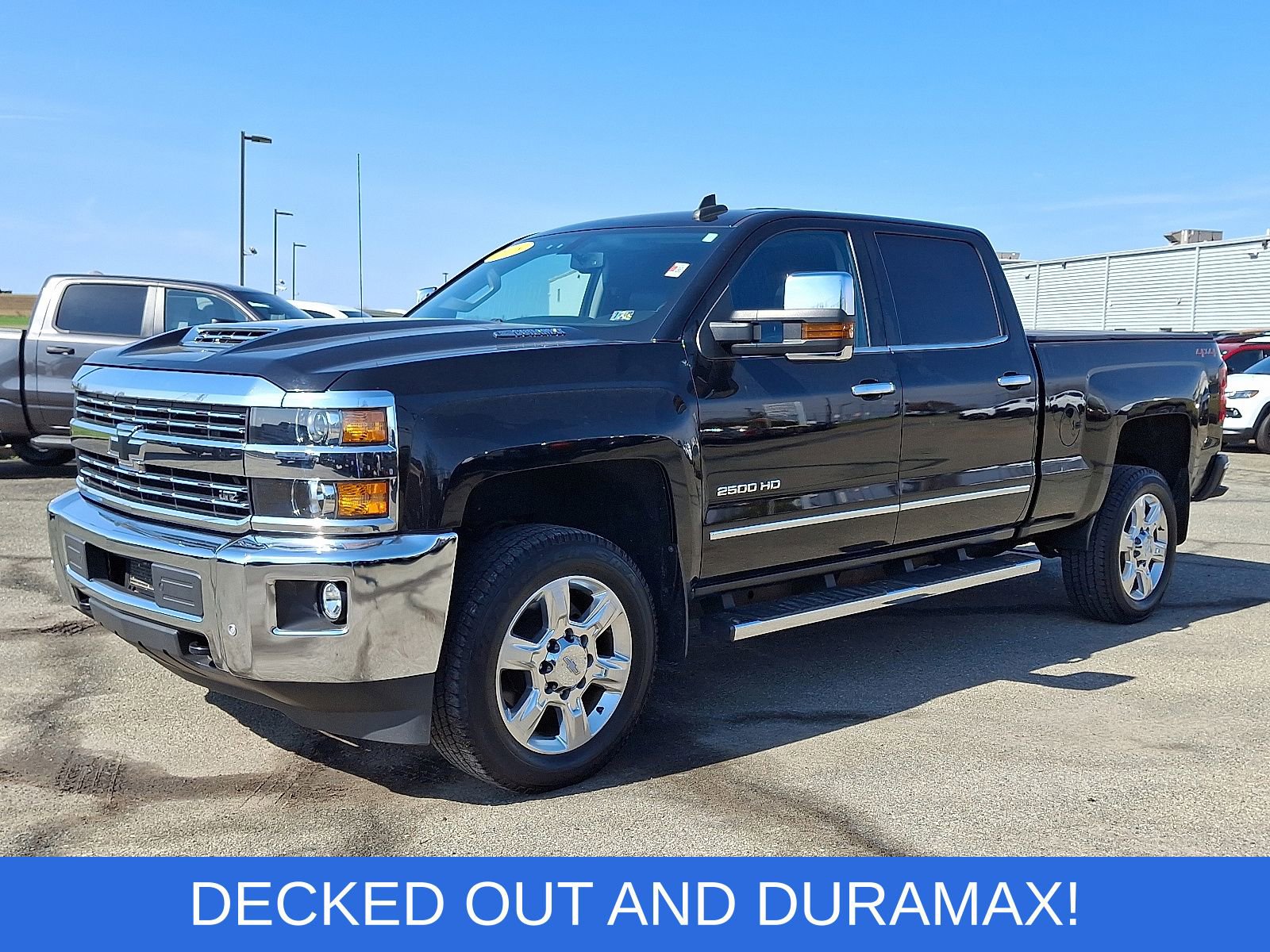 Used 2018 Chevrolet Silverado 2500 LTZ w/ Duramax Plus Package AWD/4WD image 3