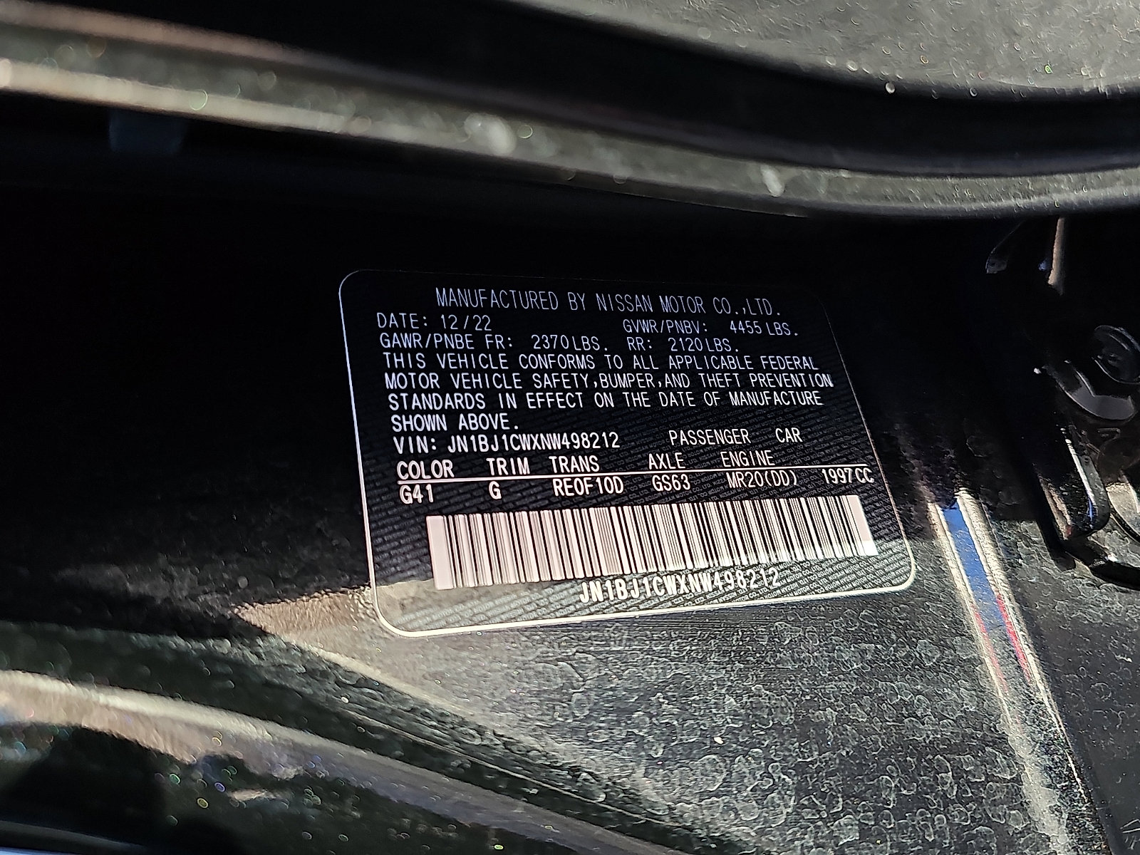 Certified 2022 Nissan Rogue Sport SL image 28