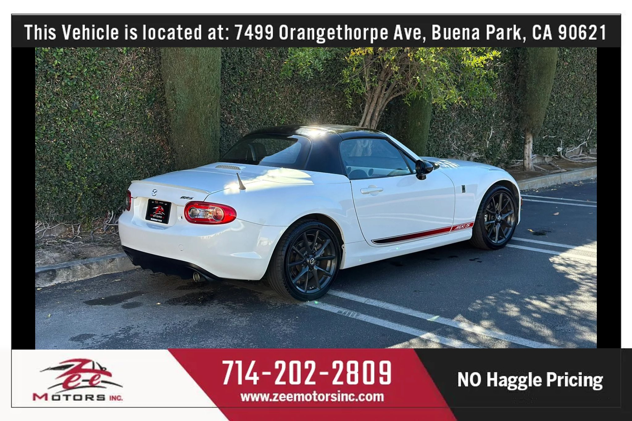 Used 2013 MAZDA MX-5 Miata Club RWD image 8