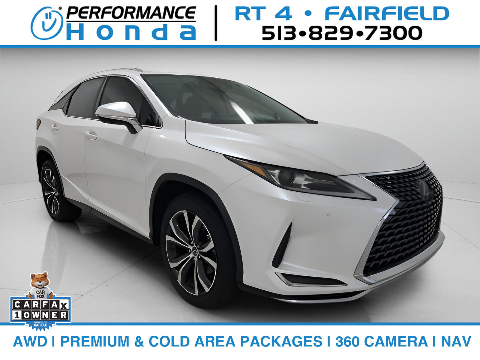 Used 2021 Lexus RX 350 AWD w/ Premium Package