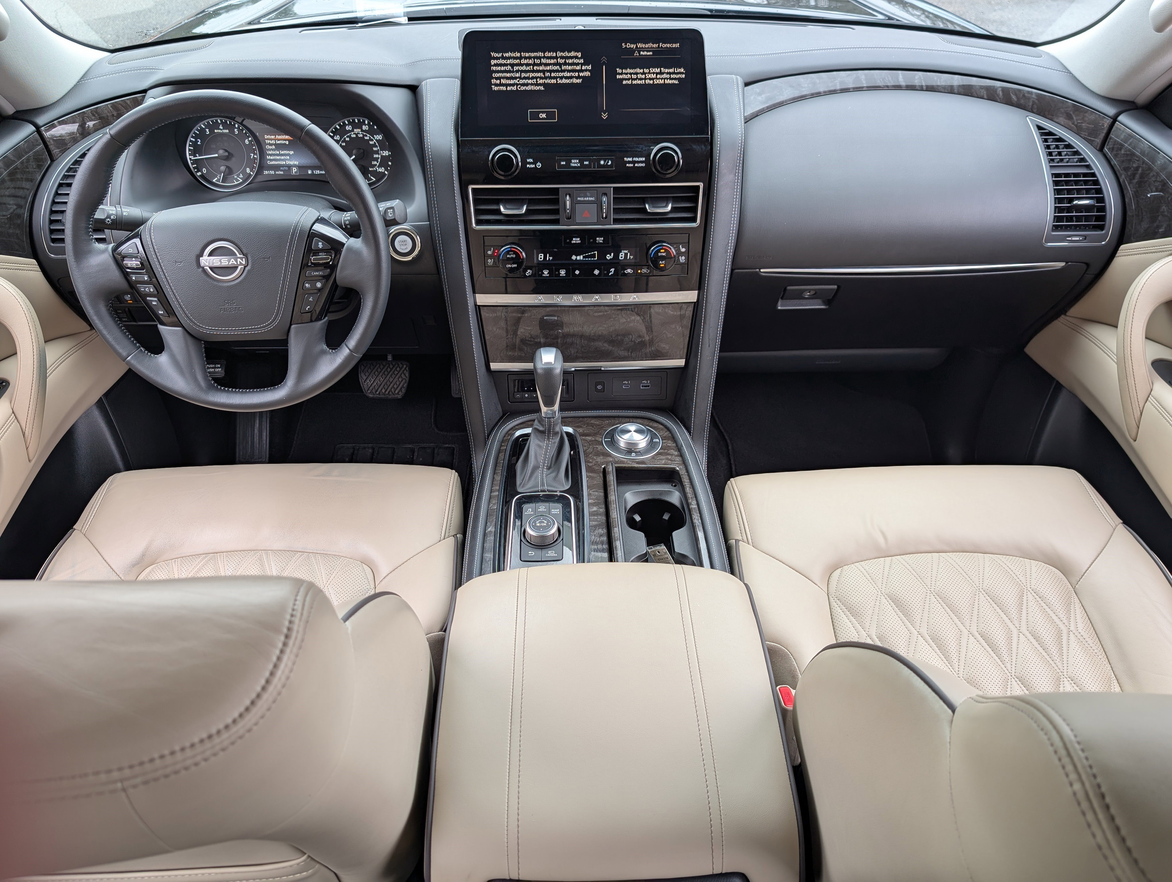 Used 2023 Nissan Armada Platinum w/ Captain's Chairs Package image 24