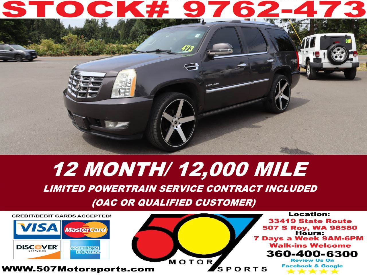 Used 2010 Cadillac Escalade Premium AWD/4WD image 3