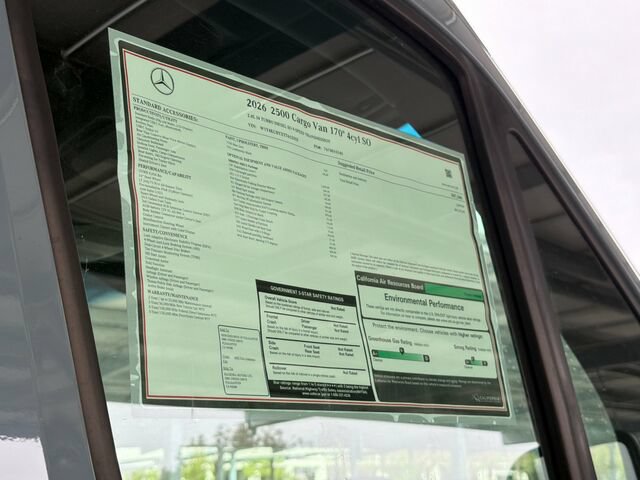 New 2026 Mercedes-Benz Sprinter 2500 image 26