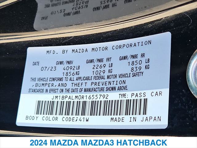 Used 2024 MAZDA MAZDA3 s FWD image 26