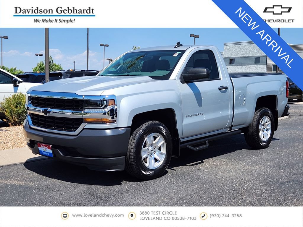 Used 2018 Chevrolet Silverado 1500 W/T RWD image 1