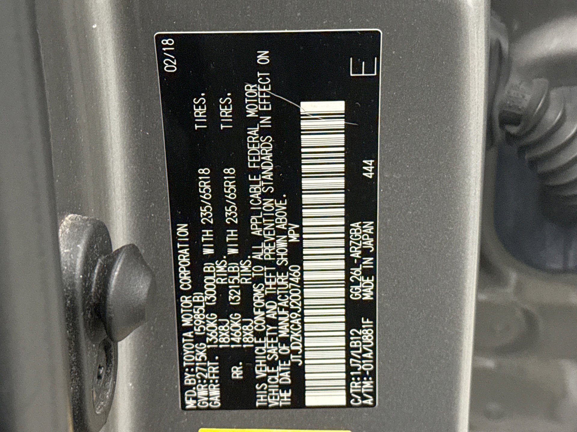 Used 2018 Lexus RX 350L 350L 4WD NAVIGATION image 25