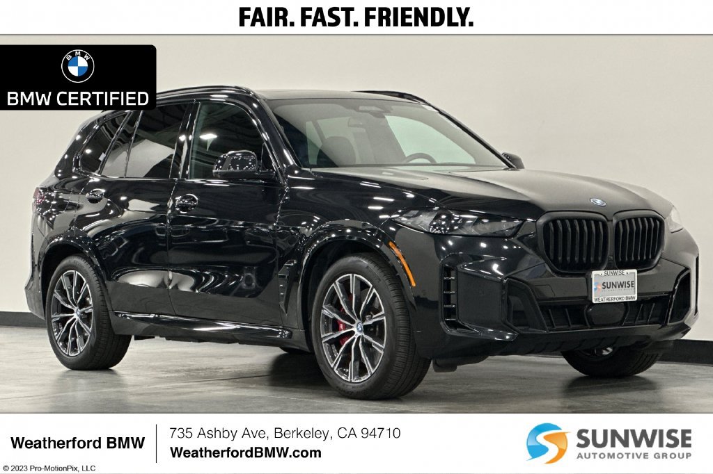 Certified 2024 BMW X5 xDrive50e w/ M Sport Package
