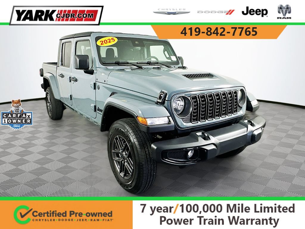 Certified 2025 Jeep Gladiator Sport AWD/4WD 360° Tour