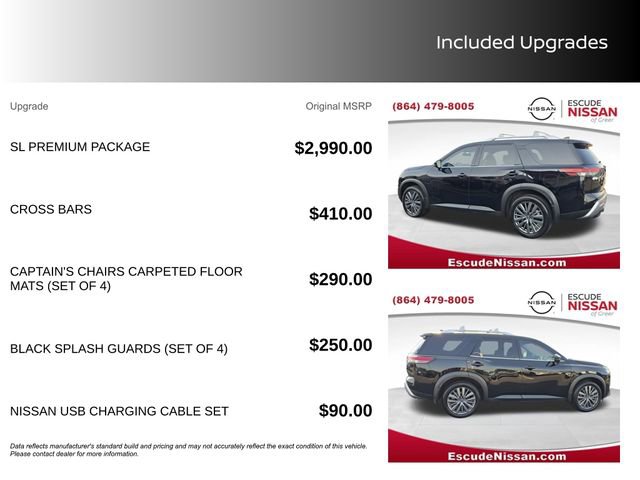Certified 2024 Nissan Pathfinder SL w/ SL Premium Package FWD image 14